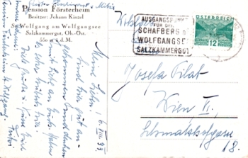 St. Wolfgang im Salzkammergut - A 1933 95 003 ●